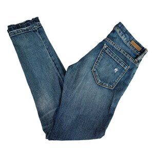 BlankNYC Patchwork Skinny Jeans